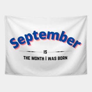 September is the month i was born Tapestry