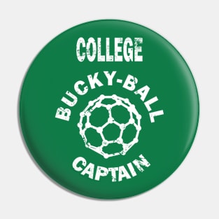 College Bucky-Ball Captain Pin