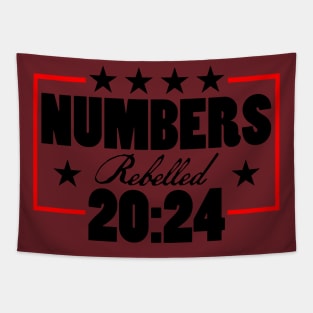 Numbers 20:24 - Rebelled Tapestry