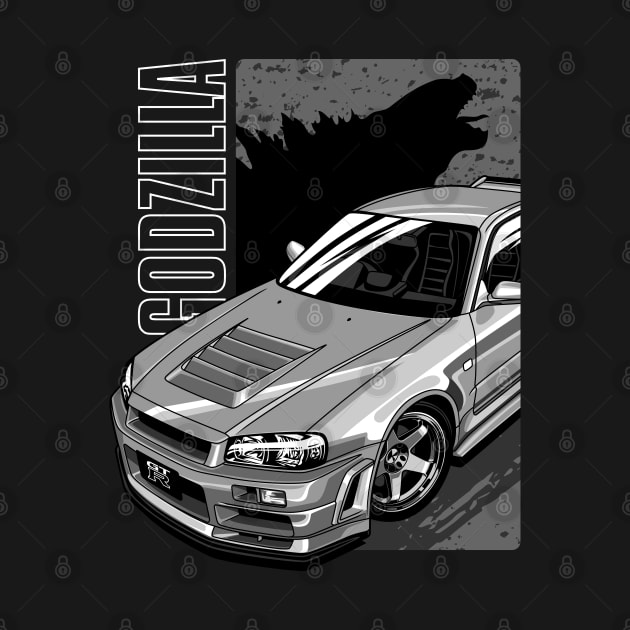 Nissan Skyline GT-R R34 by SpeedPistion