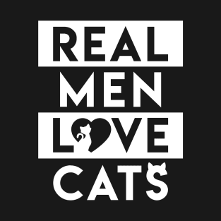 Real Men Love Cats T-Shirt