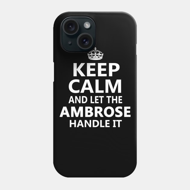 AMBROSE Phone Case by dalyibbie