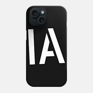 IA Iowa USA Phone Case