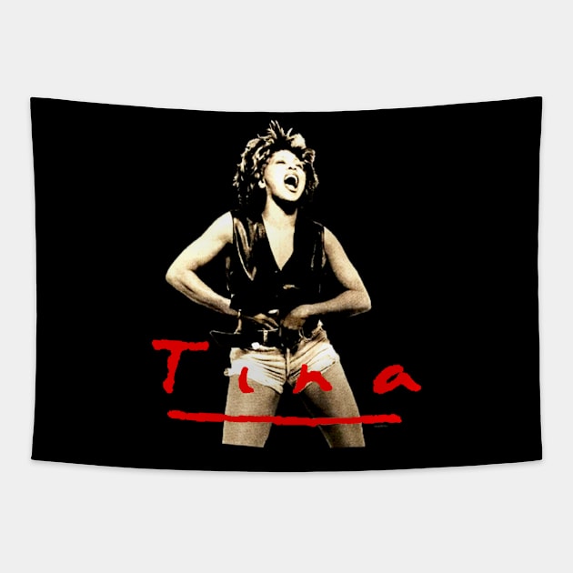 Tina turner we love you Tapestry by RAINYDROP