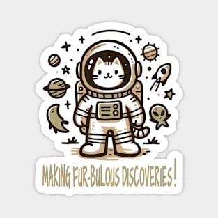 Space Paws Furbulous Discoveries Magnet