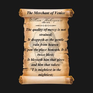 Shakespeare's The Merchant of Venice T-Shirt