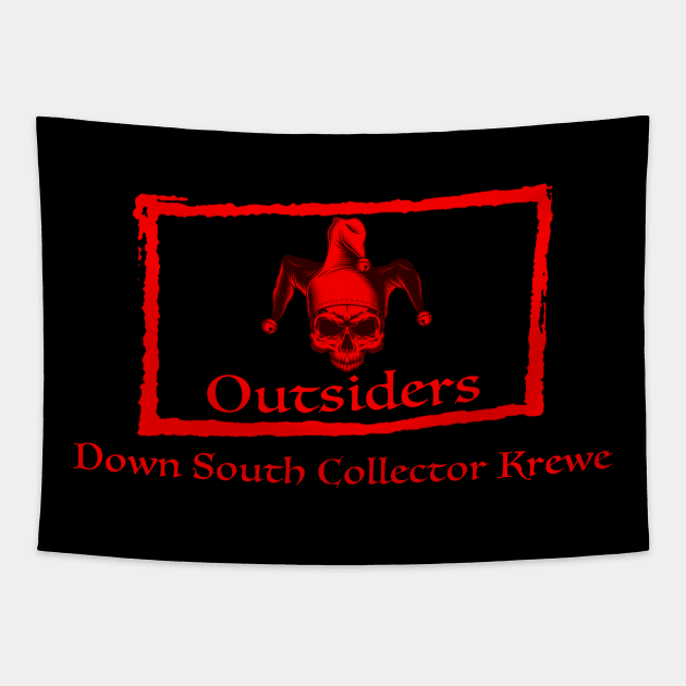 The Outsiders Krewe Tapestry by Down South Collector Krewe