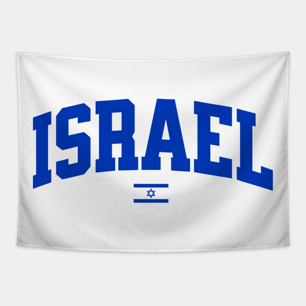 Israel Flag Tapestry by Distant War