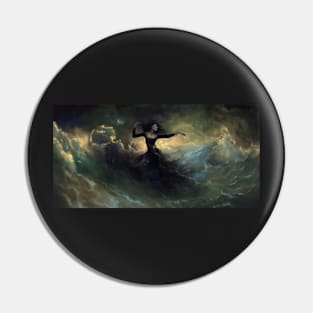 Yennefer over the sea. The Witcher Pin