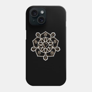 Heart Mandala. Phone Case