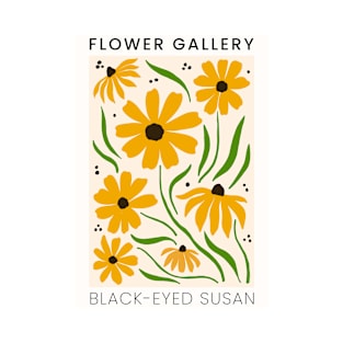 Black Eyed Susan - Happy Flowers T-Shirt