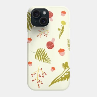 Forest Gems - Nature Illustration Phone Case