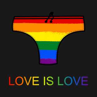 Love is Love - Pride Rainbow Swimming T-Shirt