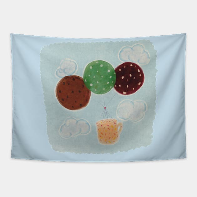 Cookies wonderland Tapestry by Ktamimi