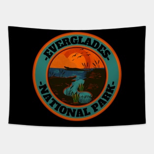 Retro Everglades National Park Tapestry