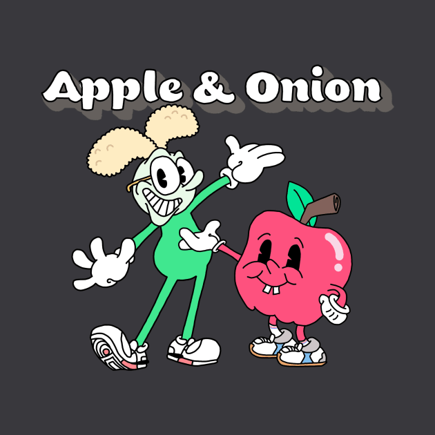 Apple and Onion 1930's by Owllee Designs