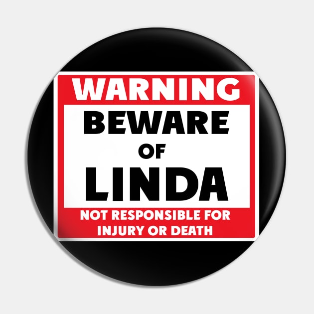 Beware of Linda Pin by BjornCatssen