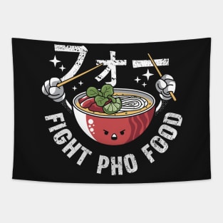 Fight Pho Food Tapestry