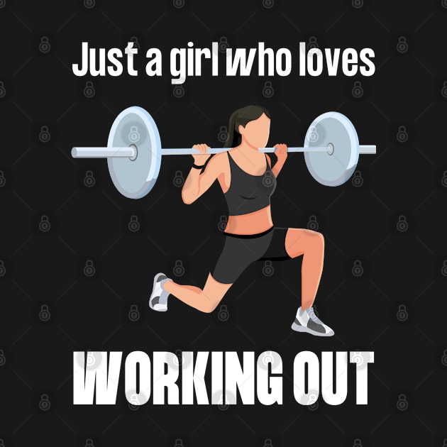 Just a girl who loves working out by Patterns-Hub