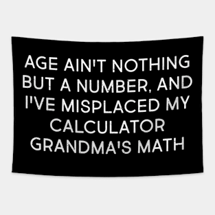 Grandma's Math Tapestry