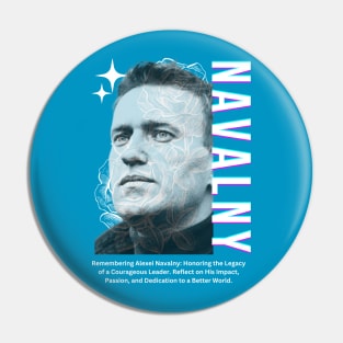 REMEMBERING ALEXEI NAVALNY Pin