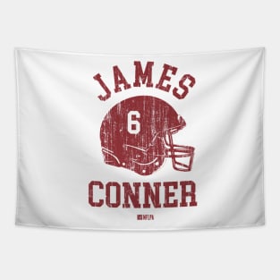 James Conner Arizona Helmet Font Tapestry