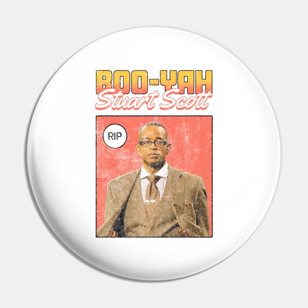 Stuart Scott Pin by KC Designs