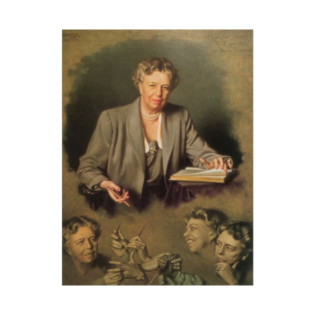 Eleanor Roosevelt, First Lady by ScienceSource