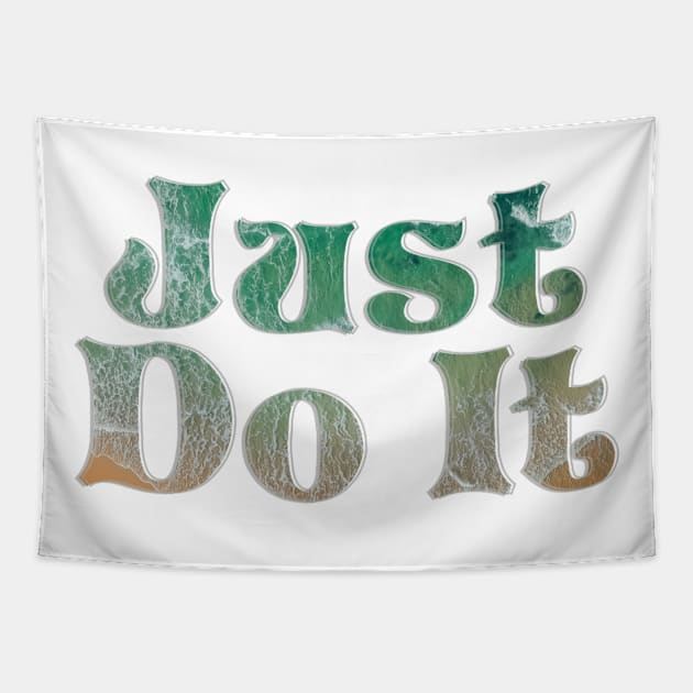 Just Do It Tapestry by afternoontees