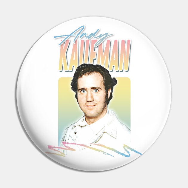 Andy Kaufman //// Retro Fan Aesthetic Design Pin by DankFutura