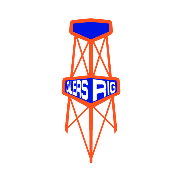 Oilers Rig Logo Tee by TheOilersRig