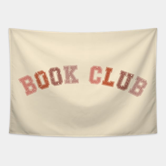 Retro Book Club Tapestry by Pith & Vinegar
