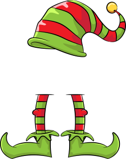 Mens Dad Daddy Elf Funny Matching Christmas Costume Family Magnet