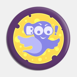 Cute ghost for Halloween Pin