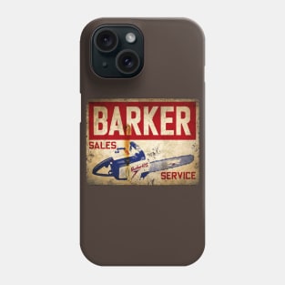 Barker Chainsaws Phone Case