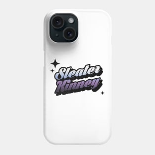 Sleater Kinney - Retro Classic Typography Style Phone Case