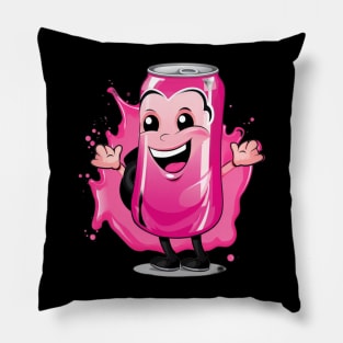 Soft drink cute T-Shirt cute giril Pillow