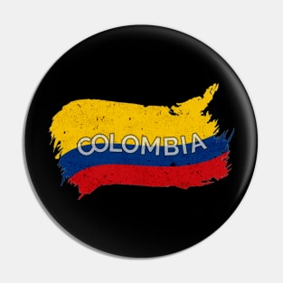 Colombia day Pin