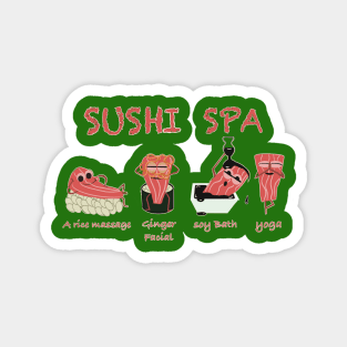 Sushi spa! Magnet