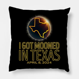 I Got Mooned In Texas Pillow