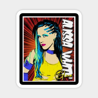 Alissa White Gluz Pop Art Design Magnet