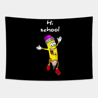 Back to school t-shirt funny and gift shirt Tapestry