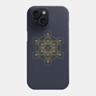 Metatron's Cube Phone Case