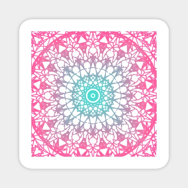 Mandala Pattern #1 Magnet by AbundanceSeed