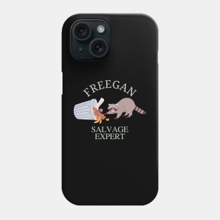 Funny Raccoon - Freegan Phone Case