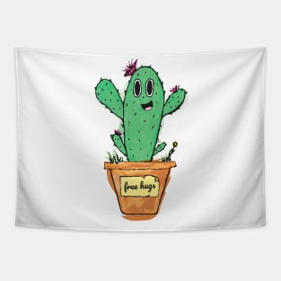 Cute cactus - fee hugs Tapestry