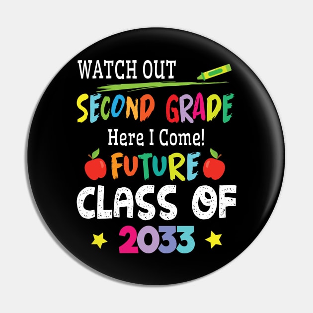 Student Watch Out Second Grade I Come Future Class Of 2033 Pin by joandraelliot