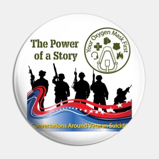 YOMF - The Power of a Story - Veterans Pin