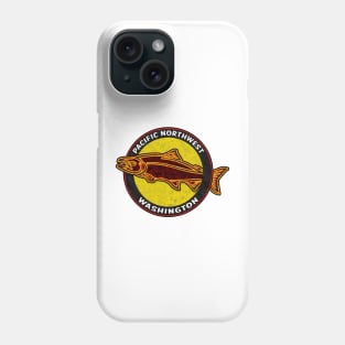 Washington Pacific Northwest Salmon Phone Case