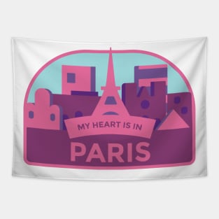 My Heart Is In Paris Tapestry